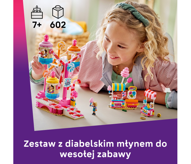 LEGO FRIENDS 42700 Cukierkowo-babeczkowy diabelski młyn - 1529778 - zdjęcie 4